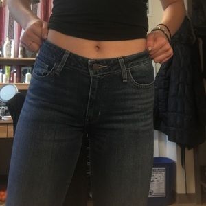 Levi’s 712 slim dark jeans, size 28